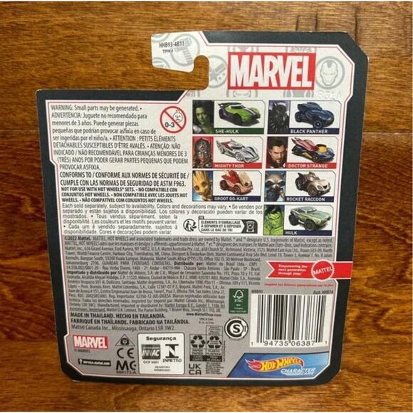 HOT WHEELS Marvel Dr Strange Metal Diecast Car - Picture 4 of 4